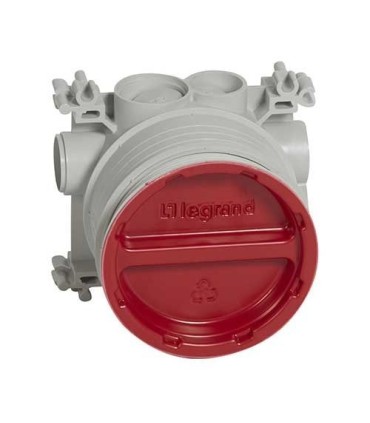 Boîte d'encastrement dalle béton/plancher technique Diam. 80 mm - pour prise de sol / Legrand