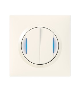 Transformeur 5 fonctions lumineuses Dooxie Blanc - Complet / Legrand
