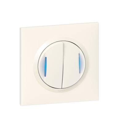 Transformeur 5 fonctions lumineuses Dooxie Blanc - Complet / Legrand