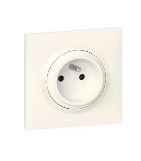 Prise de courant 2P+Terre Dooxie Blanc - Complet / Legrand