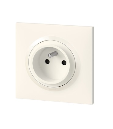 Prise de courant 2P+Terre Dooxie Blanc - Complet / Legrand