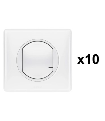 Lot de 10 Commandes sans fil d'éclairage et de prises Céliane with Netatmo - blanc