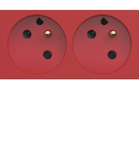 Prise spéciale goulotte double détrompée Gallery 2P+T 16A