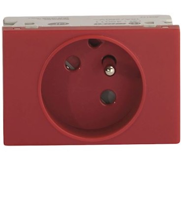 Prise spéciale goulotte détrompée Gallery 2P+T 16A