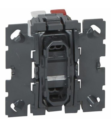 Poussoir Double complet Legrand Celiane Blanc Glossy Yesterday (doigt large)