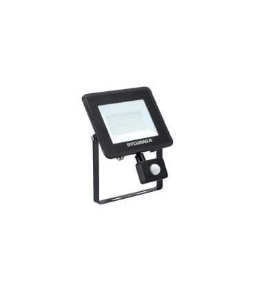 Projecteur LED extérieur détecteur IR START Flood Flat IP54 46W 5000lm PIR Noir