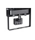 Projecteur LED extérieur détecteur IR START Flood Flat IP54 46W 5000lm PIR Noir