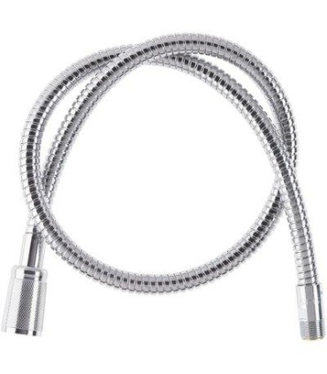 Flexible extractible laiton chromé lavabo, bidet. L 0,86 m. Mâle - Femelle M 15 /15 x 21 F1/2"