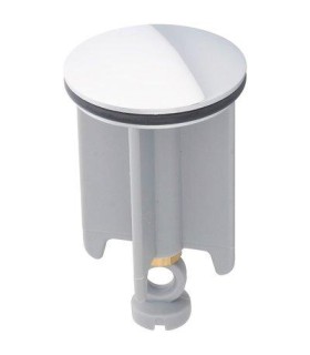 Clapet de lavabo ø40 laiton chromé 5/4"