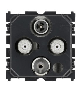 PRISE TV-R-SAT CELIANE adaptée à la TNT, satellite ou réseau câblé