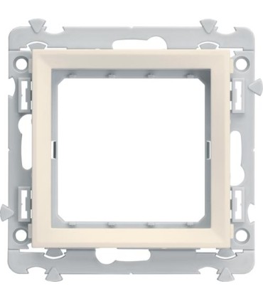 Support de fixation Gallery pour mécanisme Kallysta blanc perlé - beige