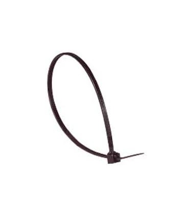 100 colliers Colring noirs à tête auto-bloquante largeur 2,4mm et longueur 180mm