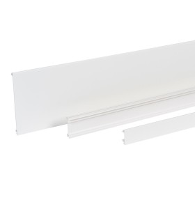 Ensemble de 2 couvercles et 1 cloison pour goulotte GTL DRIVIA 13ACCESS longueur 2,60m