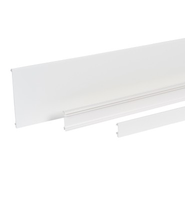 Ensemble de 2 couvercles et 1 cloison pour goulotte GTL DRIVIA 13ACCESS longueur 2,60m