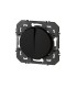 Interrupteur ou va-et-vient & Bouton Poussoir Dooxie Noir