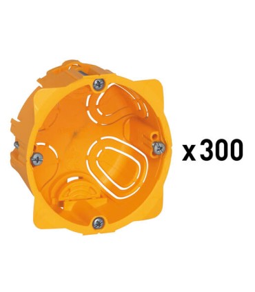 300 boîtes profondeur 40mm cloisons sèches Batibox