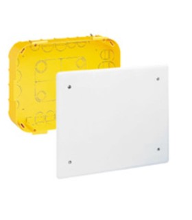 Boîte de dérivation Batibox cloisons sèches 115x115x40mm couvercle 140x140mm