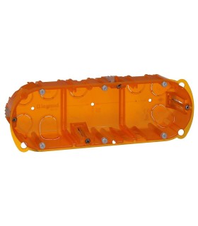 Batibox multi-matériaux 3 postes Profondeur 50 mm