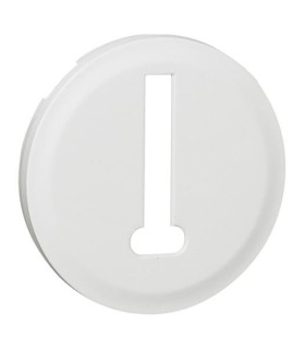 Enjoliveur prise telephone Legrand celiane blanc