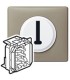 Prise telephone 8 contacts en T Legrand celiane blanc