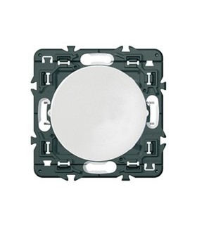 Obturateur Céliane enjoliveur blanc