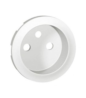 Enjoliveur prise de courant Legrand celiane blanc