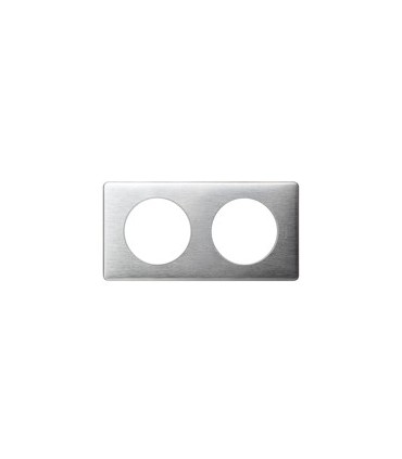 Plaque Céliane 2 postes ALUMINIUM
