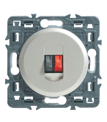 Prise HP Céliane enjoliveur Titane