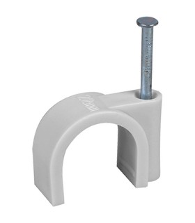 100 attaches 25mm grise pointe 50 mm