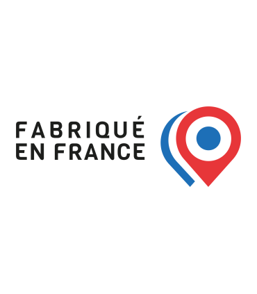 Plaque Odace Touch Bronze Brossé liseré blanc 1 Poste