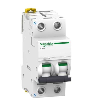 Disjoncteur IC60N 1P+N 1A Courbe C ACTI 9