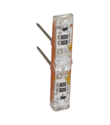 Voyant témoin Mosaic à LED blanche brochable sur mécanismes 230 V