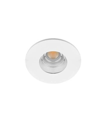 Spot encastré avec ampoule LED rond fixe 4 en 1 5W 60° IP65  BLANC