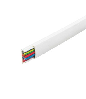 CACHE FILS 20 X 10 mm BLANC