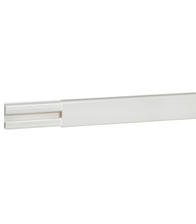 MOULURE 20 X 12,5 mm avec cloison BLANC