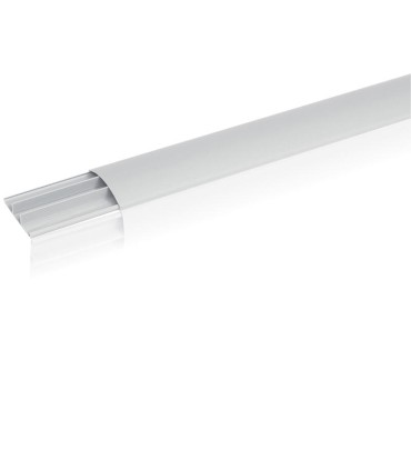 Passage de plancher PVC 3 compartiments 75x18mm