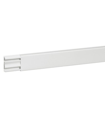 Moulure DLPlus 40 X 16 X 2100 mm avec cloison BLANC
