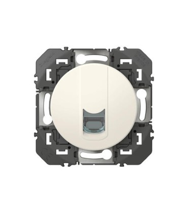 Prise blindée RJ45 cat6 STP dooxie finition blanc