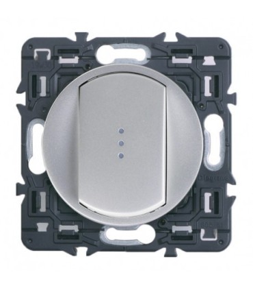 interrupteur Va-et-vient à Voyant complet Legrand Celiane Blanc Yesterday (doigt large)