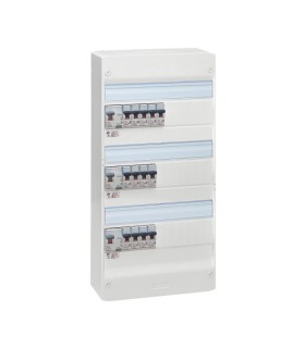 Tableau électrique équipé pré câblé pour logement T3 DRIVIA