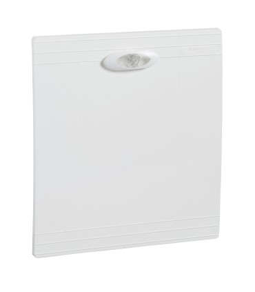 Porte Opaque Pragma  2 Rangées de 13 Modules blanche