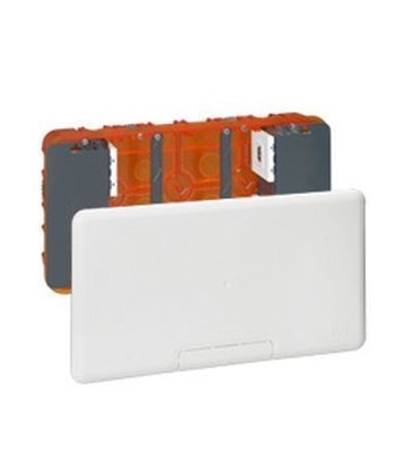 Boitier d'encastrement multimédia pour TV 285 x 142 avec couvercle