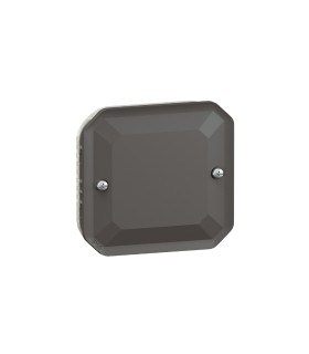 Obturateur Plexo composable anthracite / Legrand