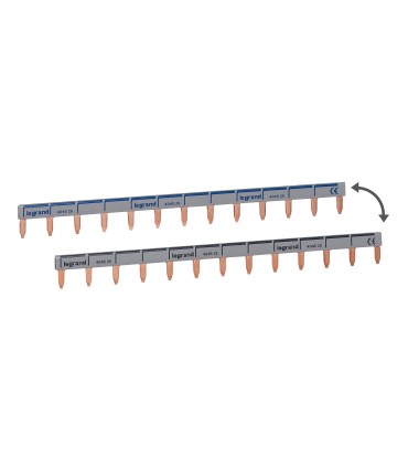 Peigne d'alimentation Phase + Neutre HX³ 13 modules