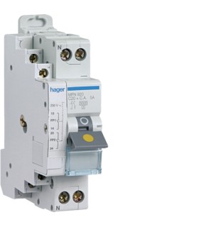 Disjoncteur fil pilote 1P+N 3kA C-20A 1,5 module