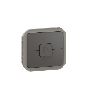 Double va-et-vient pour volets roulants Plexo composable anthracite / Legrand