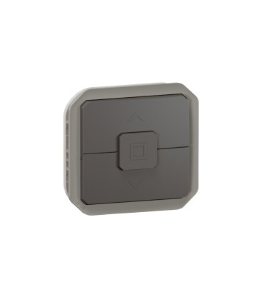 Double va-et-vient pour volets roulants Plexo composable anthracite / Legrand