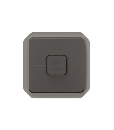 Double va-et-vient pour volets roulants Plexo composable anthracite / Legrand