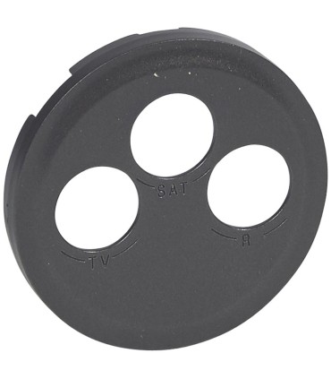 Enjoliveur Céliane prise TV-R-SAT GRAPHITE