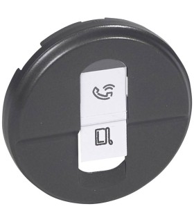 Enjoliveur Céliane pour prise RJ45 - Graphite
